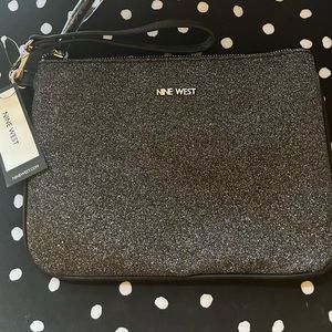 Nine West Glitter Clutch : Large